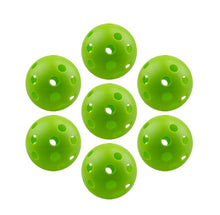 Load image into Gallery viewer, 12pcs Indoor Pickleball Balls Paddle Ball 26 Holes USAPA Pickleball Sport Training Practice Plastic Pickleball Airflow Hollow Balls