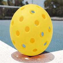 Load image into Gallery viewer, 12pcs Pack USAPA Outdoor Pickleball Balls 40 Holes Training Tournament Pickleball Accessories 74mm Standard Pickle Ball