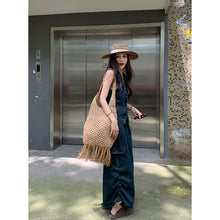 Load image into Gallery viewer, Summer High Waist Straight Skirt Skirt Two-piece Set