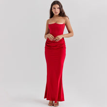 Load image into Gallery viewer, Slim Tube Top Long Dress Sexy Fashion Bandeau Backless Party Evening Dresses For Women Clothing