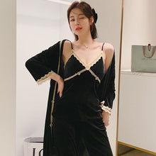 Load image into Gallery viewer, Sexy suspender pajamas
