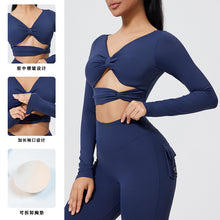 Load image into Gallery viewer, Fold Movement Underwear Long Sleeve Detachable Beauty Back