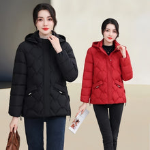 Load image into Gallery viewer, Fashion Plus Size Thermal Cotton Coat Temperament Thickening Cotton-padded Coat