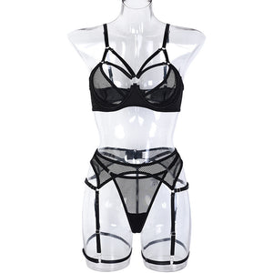 Three-point Sexy Lingerie Set For Women