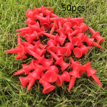 Load image into Gallery viewer, 500Pcs Golf Tees Unbreakable Step Down Plastic Castle Nail Limit Pin Outdoor Golfer Accessory