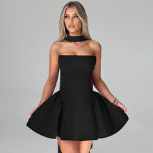 Load image into Gallery viewer, Sexy Tube Top Dress With Back Zipper Design Ins Fashion Short Dress For Party Clothing Women