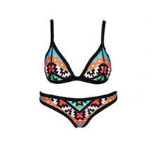 Load image into Gallery viewer, Brazilian bikini swimsuit women swimwear for women geometric maillots de bain femmes swimsuit women swimsuit