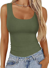 Load image into Gallery viewer, Elastic Slim-fit Basic Vest Women&#39;s Top