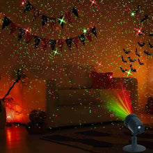 Load image into Gallery viewer, Outdoor Christmas Laser Light Projector with Remote Control  Starry Night Sky Projection for Festive Farmhouse Decor Christmas Projector Lights Outdoor