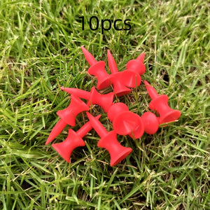 500Pcs Golf Tees Unbreakable Step Down Plastic Castle Nail Limit Pin Outdoor Golfer Accessory