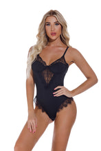 Load image into Gallery viewer, Sexy Lingerie Lace Sheer Lingerie Open Back Bodysuit Lingerie