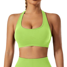 Load image into Gallery viewer, U-collar Halter Bra Outer Wear Shockproof Running Fitness Clothes Sports Underwear