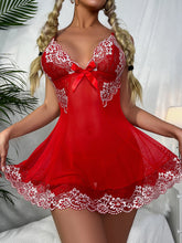 Load image into Gallery viewer, Lingerie Set Suspender Lingerie V-neck Underwear Lace Lingerie