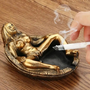 Ashtray Hot Girl Beauty Bathing Sand Tool Creative Living Room Home Furnishing Hotel Decoration