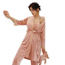 Load image into Gallery viewer, Sexy suspender pajamas
