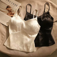 Load image into Gallery viewer, Fashion Jacquard Satin Camisole For Women