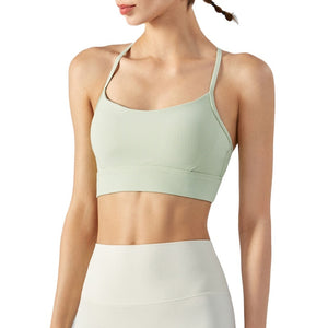 Shockproof Sports Underwear With Chest Pad Yoga Workout Vest