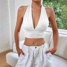 Load image into Gallery viewer, Women&#39;s Fashion Summer Backless Hollow-out Top