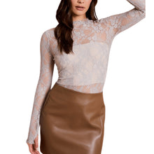 Load image into Gallery viewer, Sheer Mesh Sexy Pure Lace Slim-fit Base T-shirt