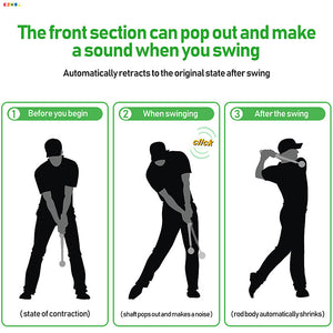 Golf Telescopic Golf Swing Simulator