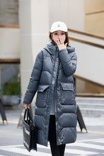 Load image into Gallery viewer, Women&#39;s Winter Korean Style Fashion Mid-length Warm