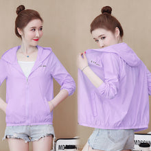 Load image into Gallery viewer, Summer New Solid-colored Sun Protection Loose Outer Wear Thin Coat