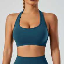 Load image into Gallery viewer, U-collar Halter Bra Outer Wear Shockproof Running Fitness Clothes Sports Underwear