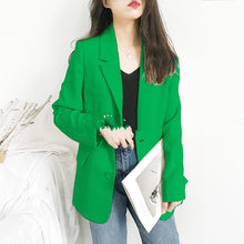 Load image into Gallery viewer, Autumn Suit Jacket British Style Women