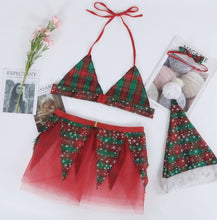 Load image into Gallery viewer, Christmas Dress Miniskirt Sexy Underwear Set