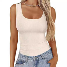 Load image into Gallery viewer, Elastic Slim-fit Basic Vest Women&#39;s Top