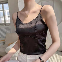 Load image into Gallery viewer, Fashion Jacquard Satin Camisole For Women