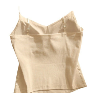 Fashion Jacquard Satin Camisole For Women
