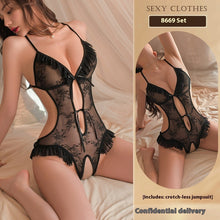 Load image into Gallery viewer, Sexy Lingerie Sexy Open Jumpsuit