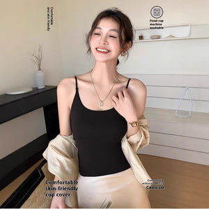 Women's Fashion Personality Spaghetti Strap Tank Top