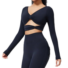 Load image into Gallery viewer, Fold Movement Underwear Long Sleeve Detachable Beauty Back