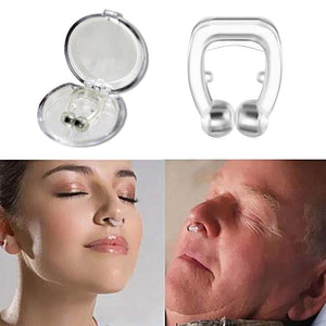 1/2/4PCS Anti Snoring Nose Magnetic Clip To Stop Snoring Nose Clips Anti-snoring Apnea Sleep Aid Device Droshipping