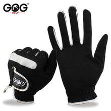 Load image into Gallery viewer, 1 Pcs Men&#39;s Golf Glove Left Hand Right Hand Micro Soft Fiber Breathable Golf Gloves Men Color Black Brand GOG