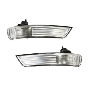 1 Pcs / Pair of Mirror Turn Signal Corner Light Lamp Cover Shade Screen for Ford Focus 2 3 Mondeo 2008 2009 2010 2011