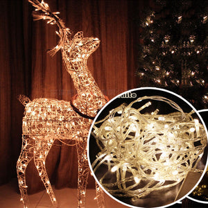 10-100M LED Street Garland String Lights Copper Wire Night Light for Holiday Christmas Xmas Tree Garden Wedding New Year EU Plug