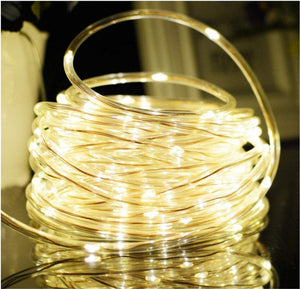 10-15M LED Rope String lights 8 Play Modes with Remote Street Garland Outdoor Waterproof Fairy Lights for Wedding Holiday Decors