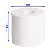 Load image into Gallery viewer, 10 Rolls Toilet Tissue Home Bath Toilet Roll Three Layer Soft Toilet Paper Skin-friendly Paper Towels Car Accessories Interior