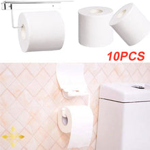 Load image into Gallery viewer, 10 Rolls Toilet Tissue Home Bath Toilet Roll Three Layer Soft Toilet Paper Skin-friendly Paper Towels Car Accessories Interior