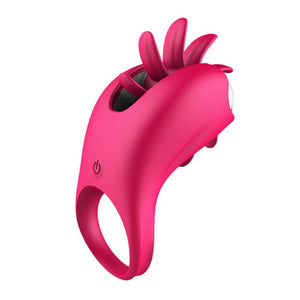 10 Speed Rotation Oral Vibrator Tongue Licking Vagina Clitoris Stimulate G-spot Massage Sex Toys for Men Couple Adult