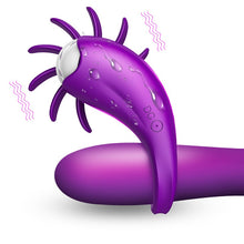 Load image into Gallery viewer, 10 Speed Rotation Oral Vibrator Tongue Licking Vagina Clitoris Stimulate G-spot Massage Sex Toys for Men Couple Adult