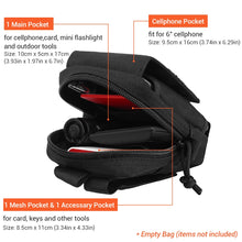 Load image into Gallery viewer, 1000D Tactical Molle Pouch Military Waist Bag Outdoor Men EDC Tool Bag Vest Pack Purse Mobile Phone Case Hunting Compact Bag