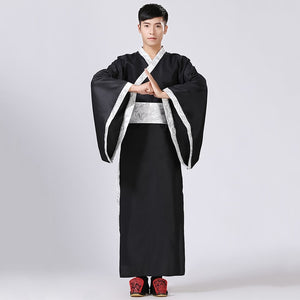 10Color Mens Hanfu Traditional Chinese Clothing Ancient Costume Festival Outfit Stage Performance Clothing Folk Dance Costumes