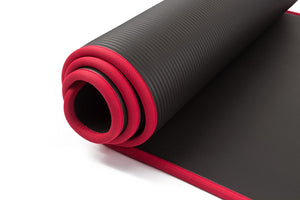 10MM Extra Thick 183cmX61cm High Quality NRB Non-slip Yoga Mats For Fitness Tasteless Pilates Gym Exercise Pads with Bandages