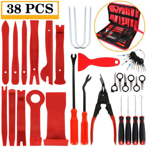 11/13/19/38pcs Car Hand Tool Set Door Panel Removal Tool Multifunction Removal Tool Kit Car Panel Tool Panel Repair Pry Tools