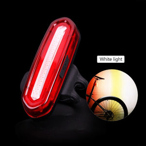120Lumens Bicycle Rear Light USB Rechargeable Cycling LED Taillight Waterproof MTB Road Bike Tail Light Flashing For Bicycle