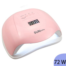 Load image into Gallery viewer, 120W LED Nail Lamp Nail Dryer Dual hands 42PCS LED UV Lamp For Curing UV Gel Nail Polish With Motion Sensing Manicure Salon Tool